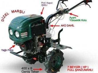 KAAN PEHLVAN 7 HP DZEL APA MAKNASI